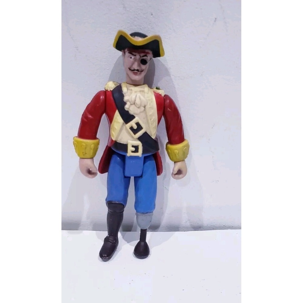Vintage 1990 Pirates of the High Seas Imperial John Silver Action Figure 5"